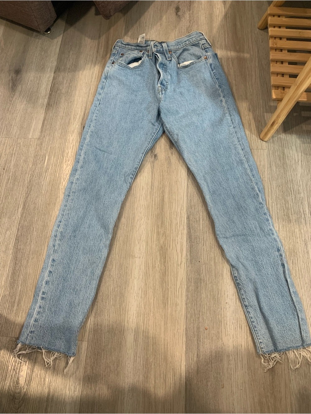 Levi 501’s skinny jeans